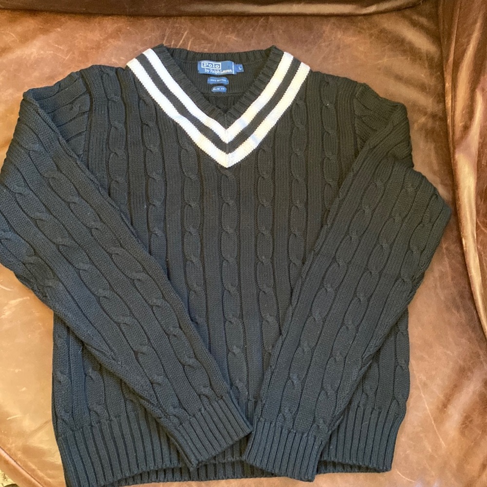 Polo by Ralph Lauren: V-Neck Sweater